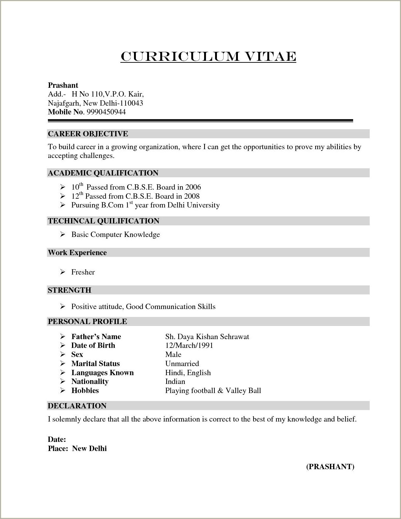 Flight Attendant Resume Objective With Experience