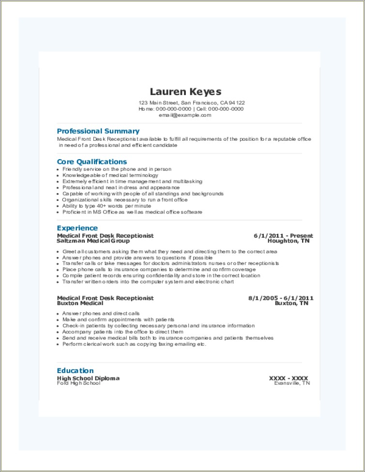 Ford School Of Public Policy Resume Template