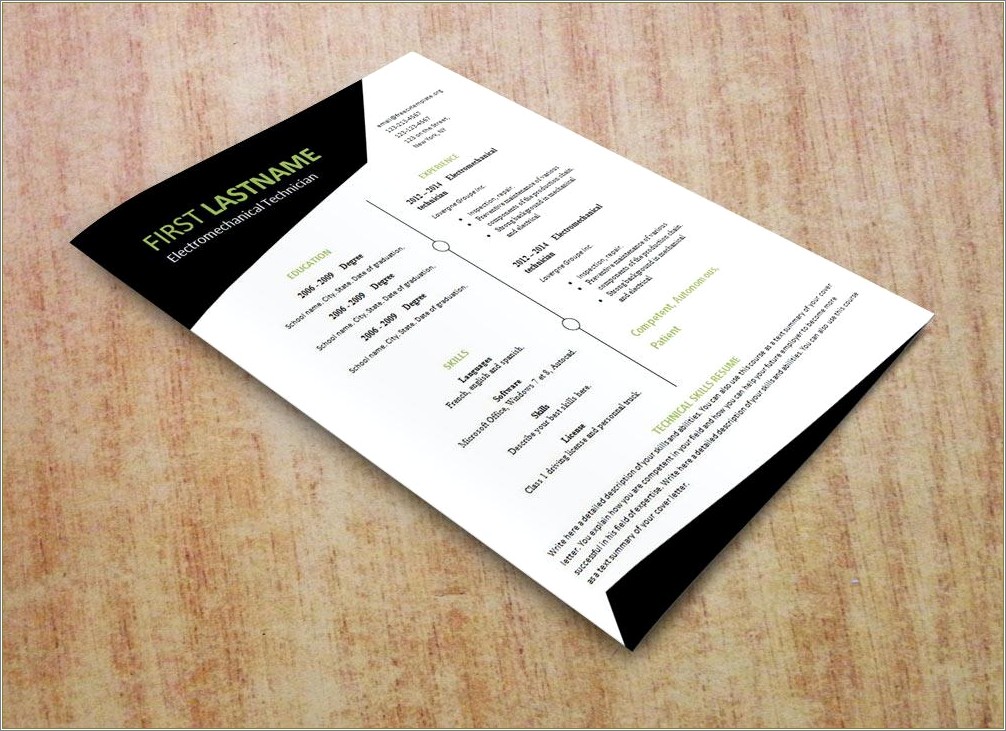 Free Download Printable Templates For Resumes