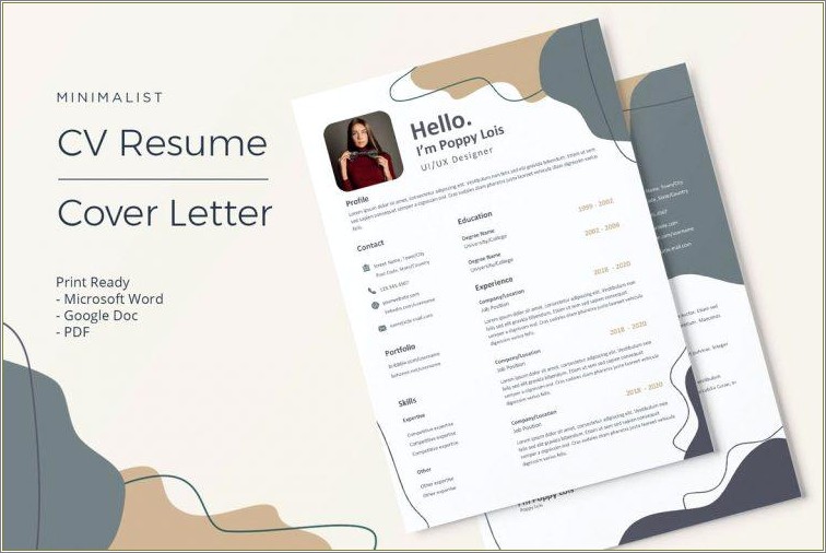 Free Elegant Resume Template Microsoft Word