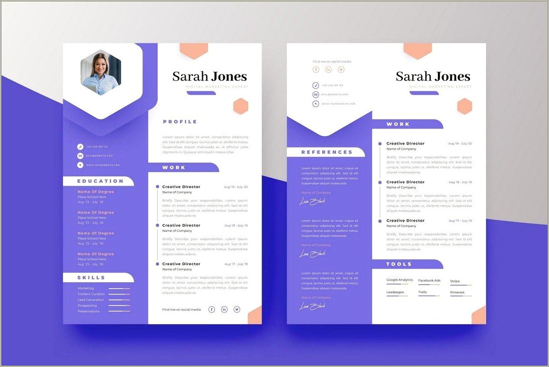 Free Examples Of A Good Resume