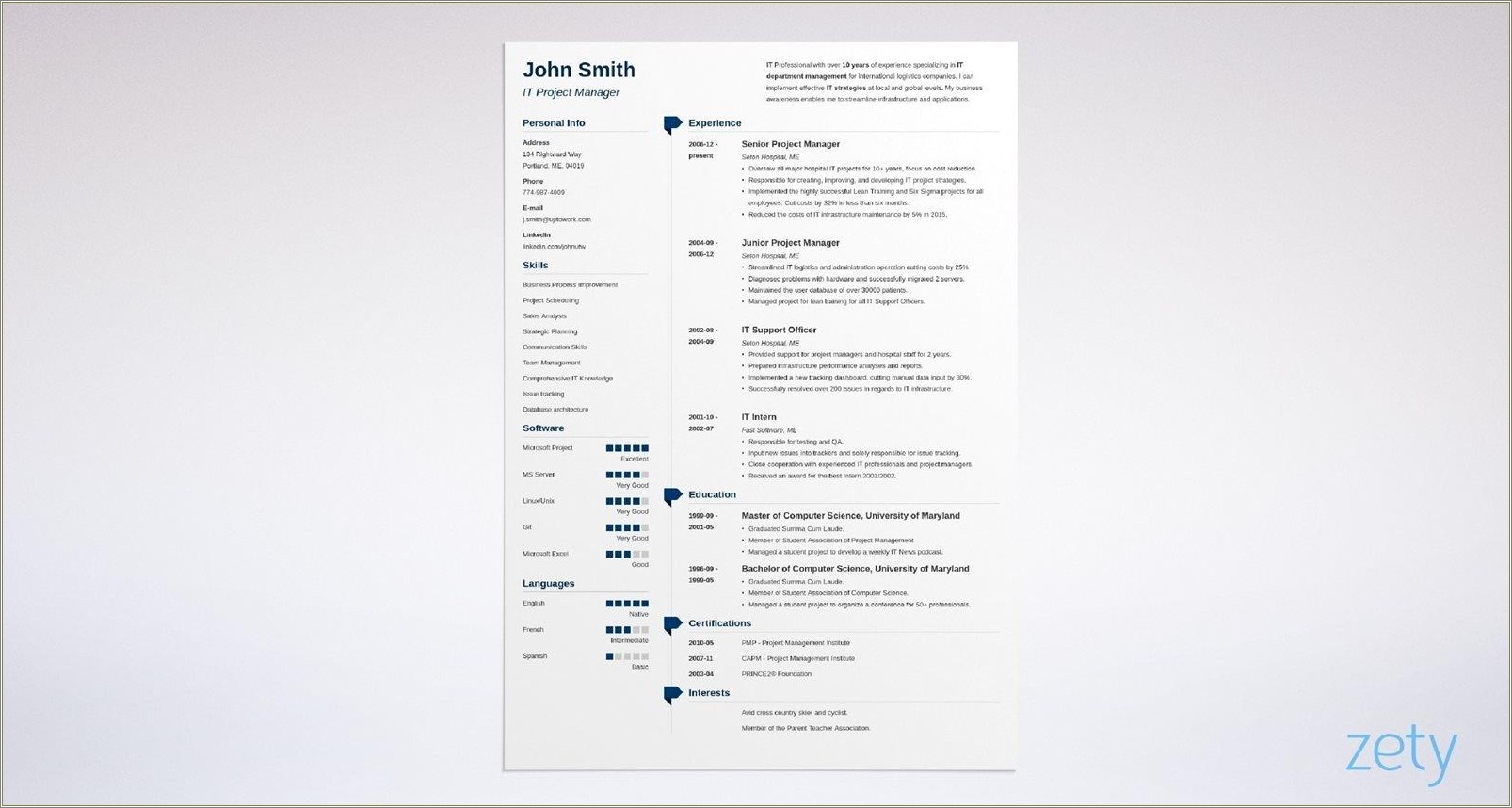 Free Fill Inthe Blank Resume Templates