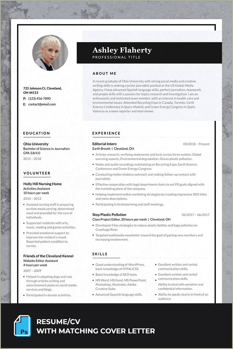 Free It Support Resume Templates 2018