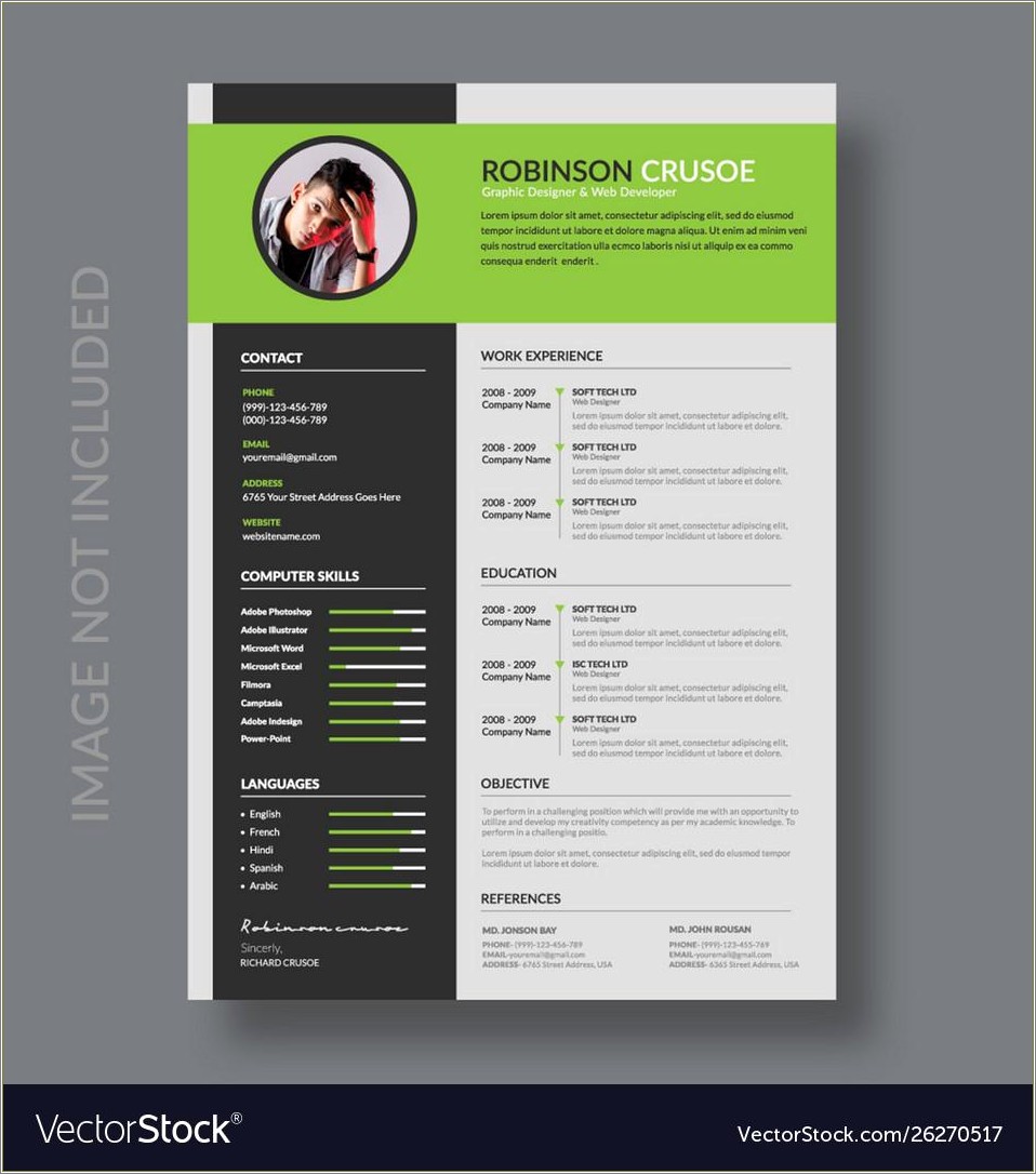 Free Online Cv And Resume Templates