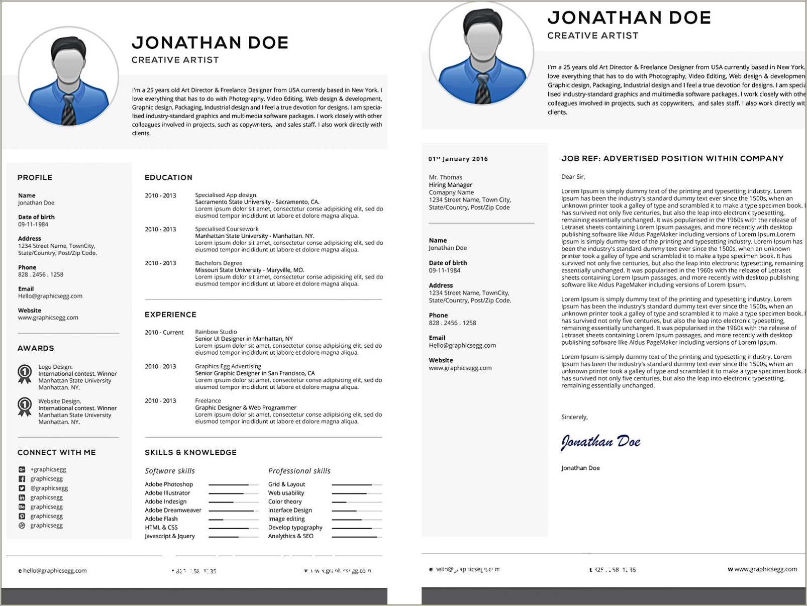 Free Printable Cover Sheet For Resume