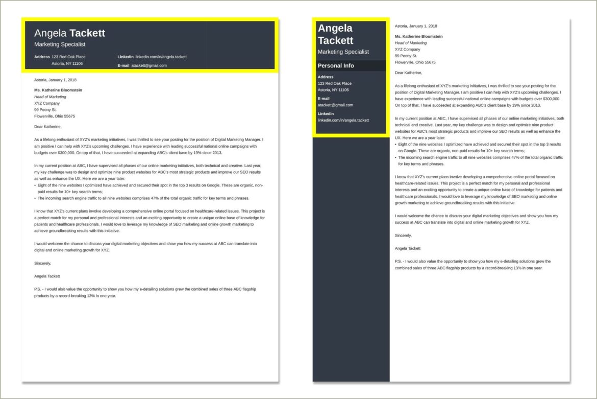 Free Resume Cover Letter Examples 2013