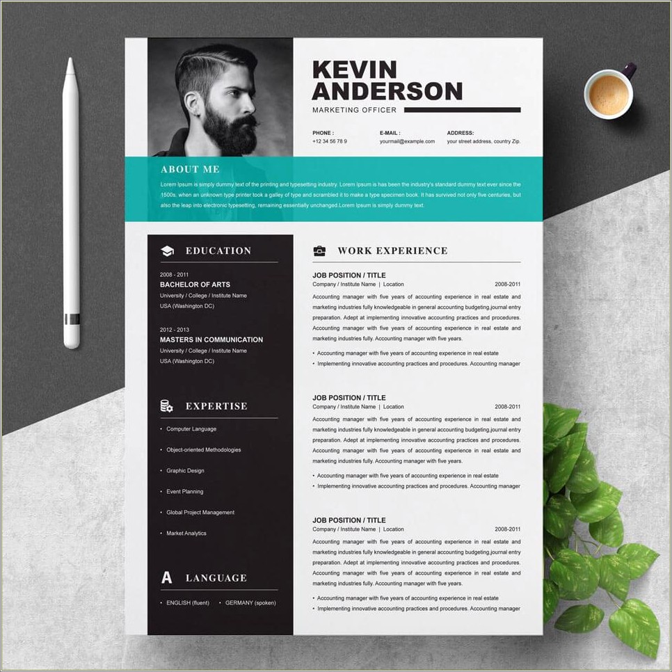 Free Resume Real Estate Word Template