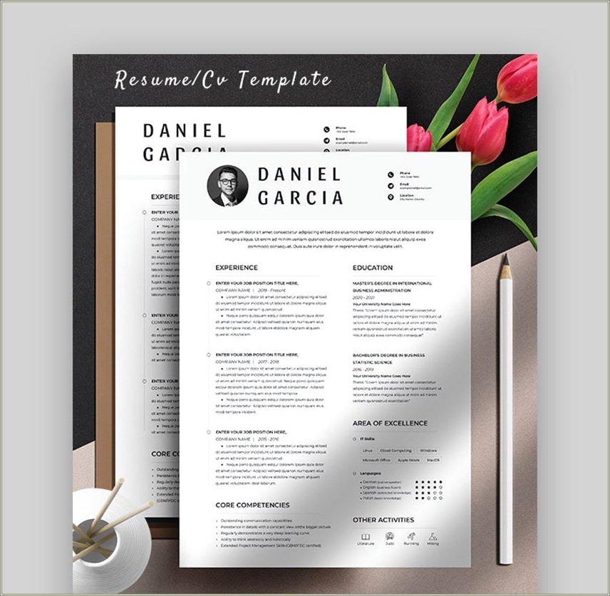 Free Resume Template For Word Mac