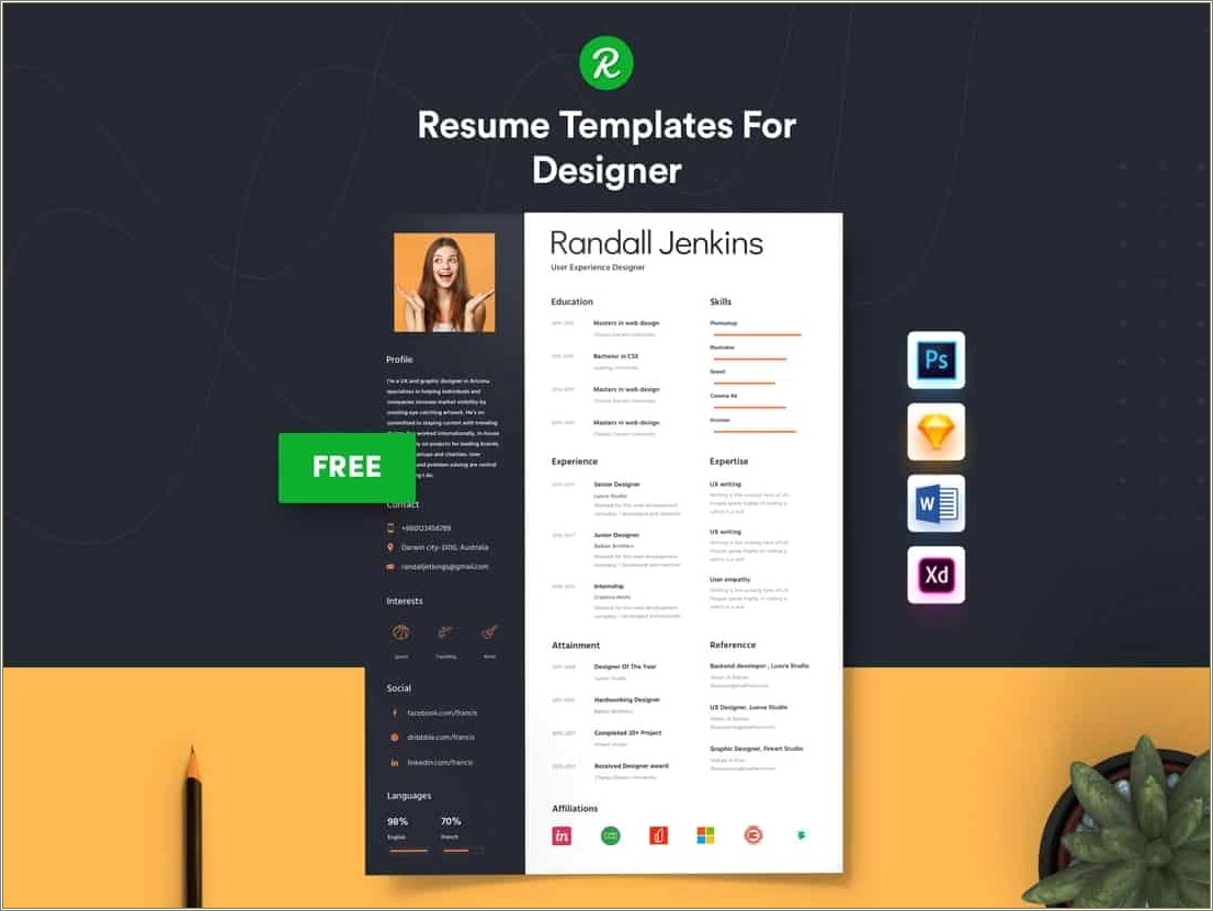 Free Resume Template Microsoft Word Using Smartart