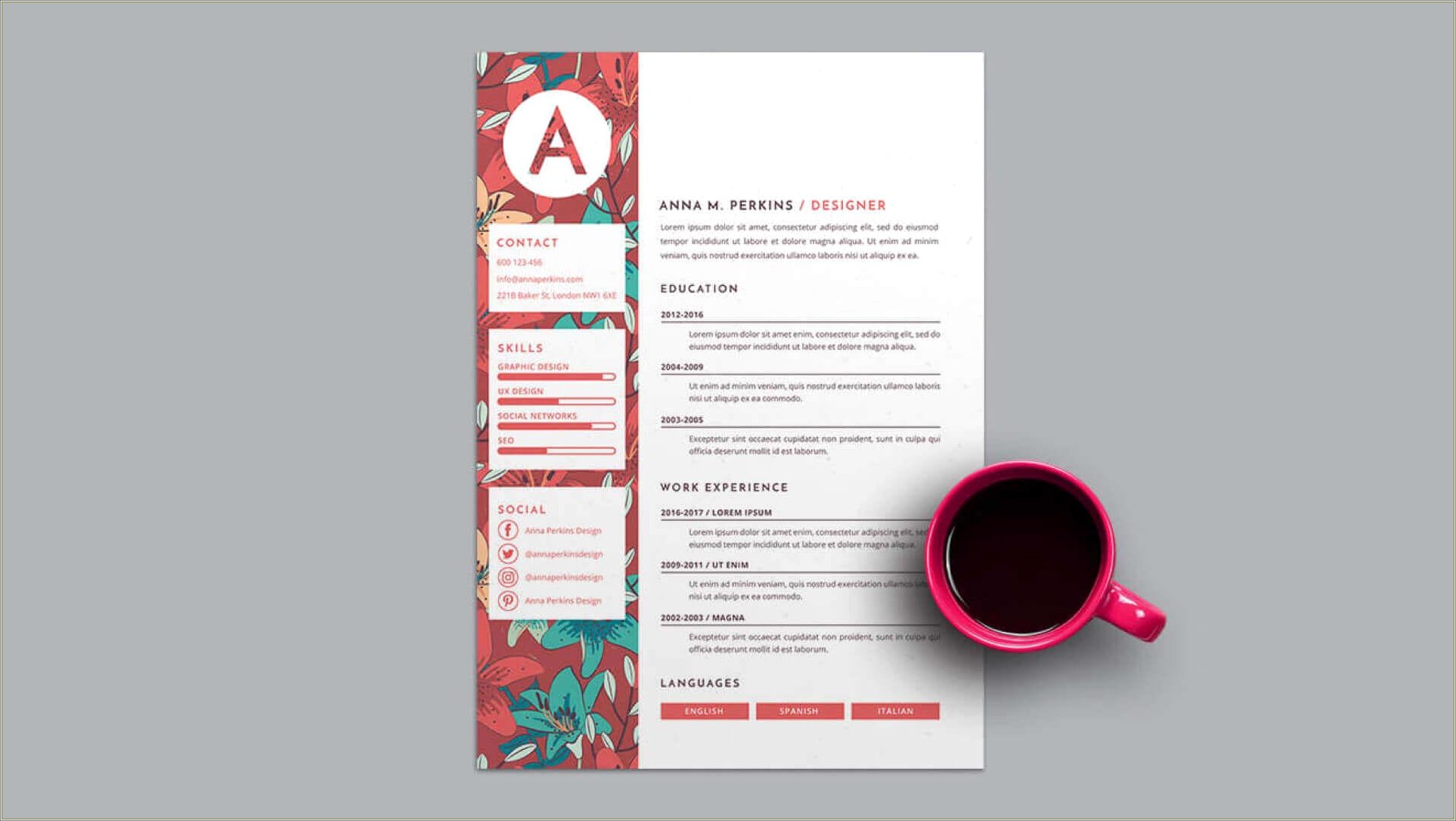 Free Resume Templates Creative And Modern