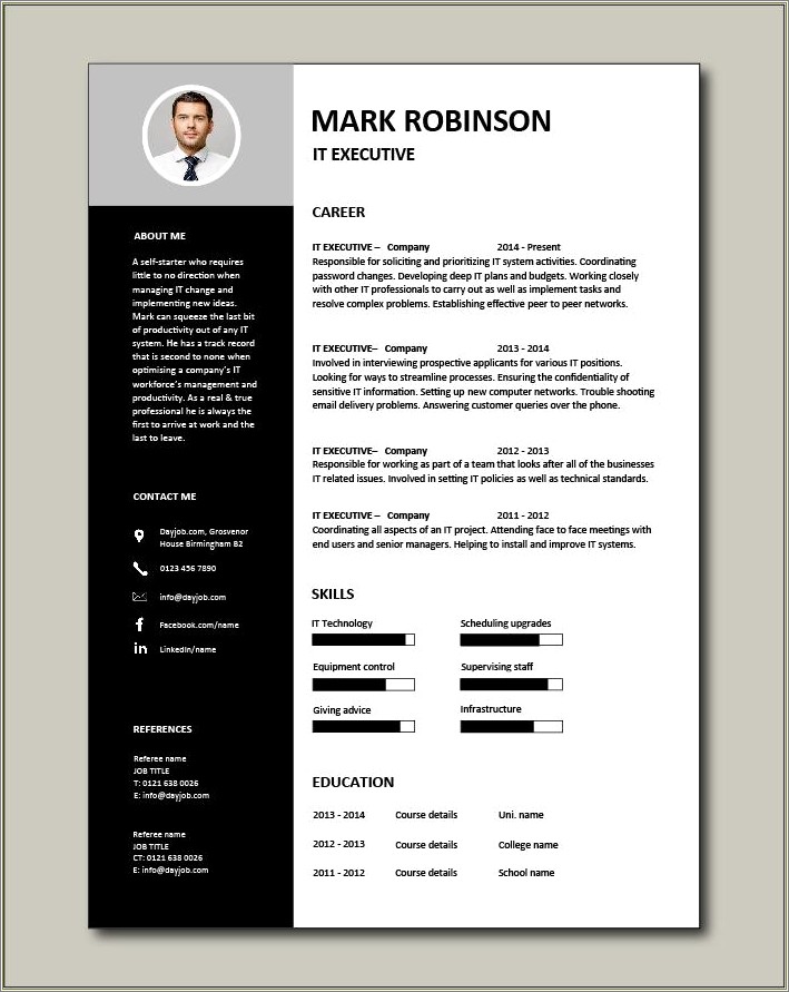 Free Resume Templates For Microsoft Word Starter