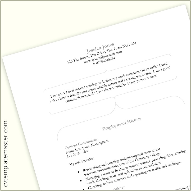 Free Resume Templates For Microsoft Word The Balance