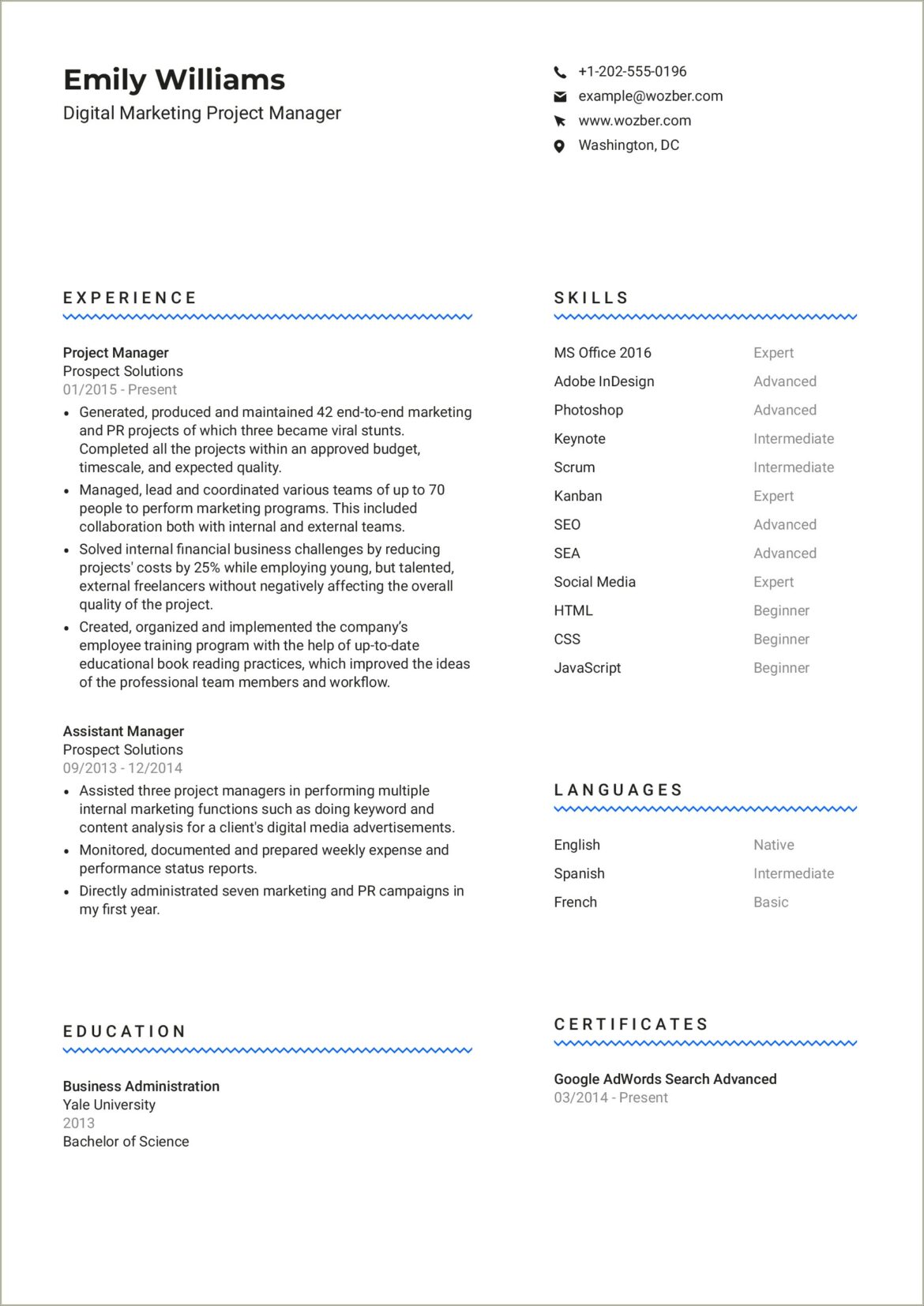 Free Resume Templates No Need To Sign Up