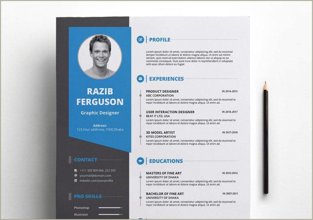 Free Resume Templates With Cover Letter