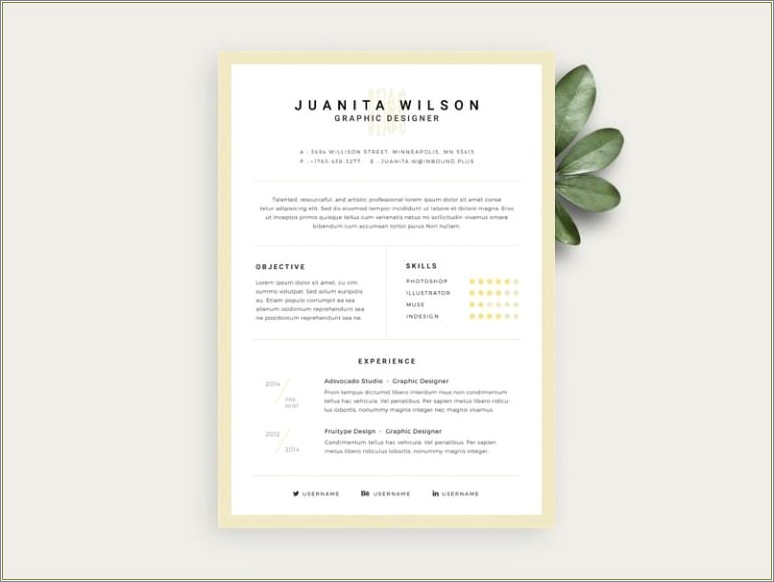 Free Resume You Can Use For A Job