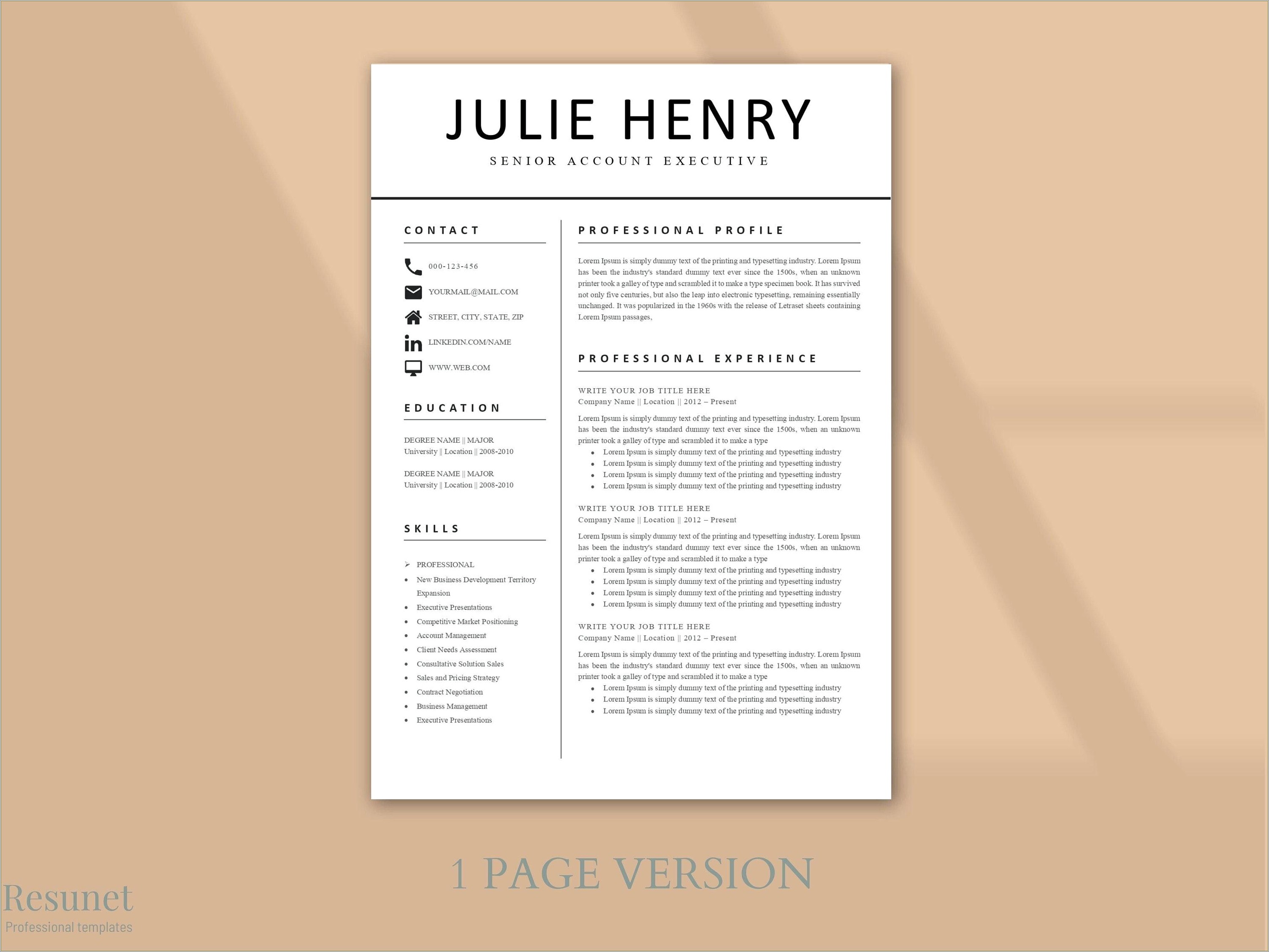 Free Simple Cover Letter For Resume