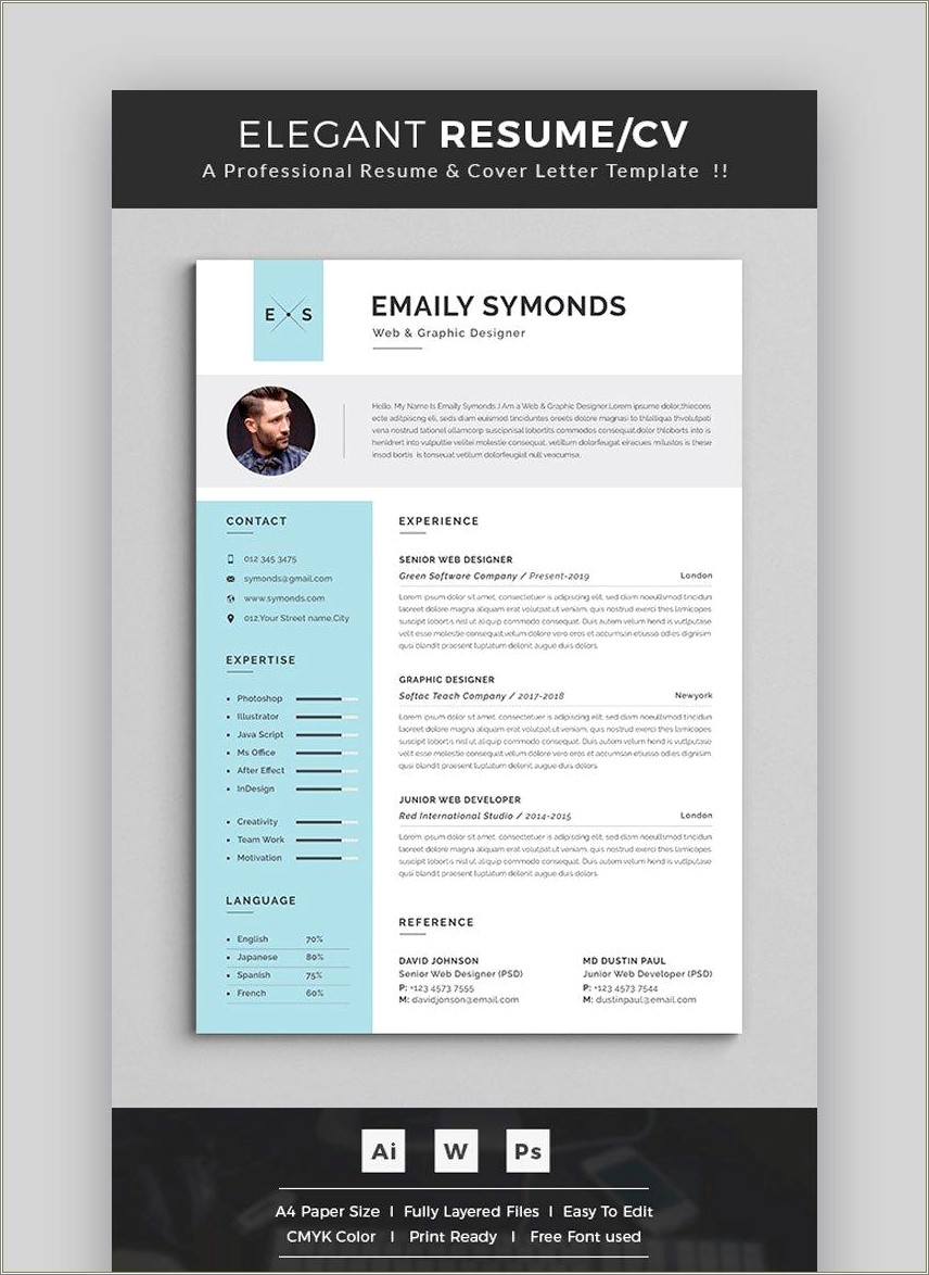 Free Simple Resume Template That Stands Out