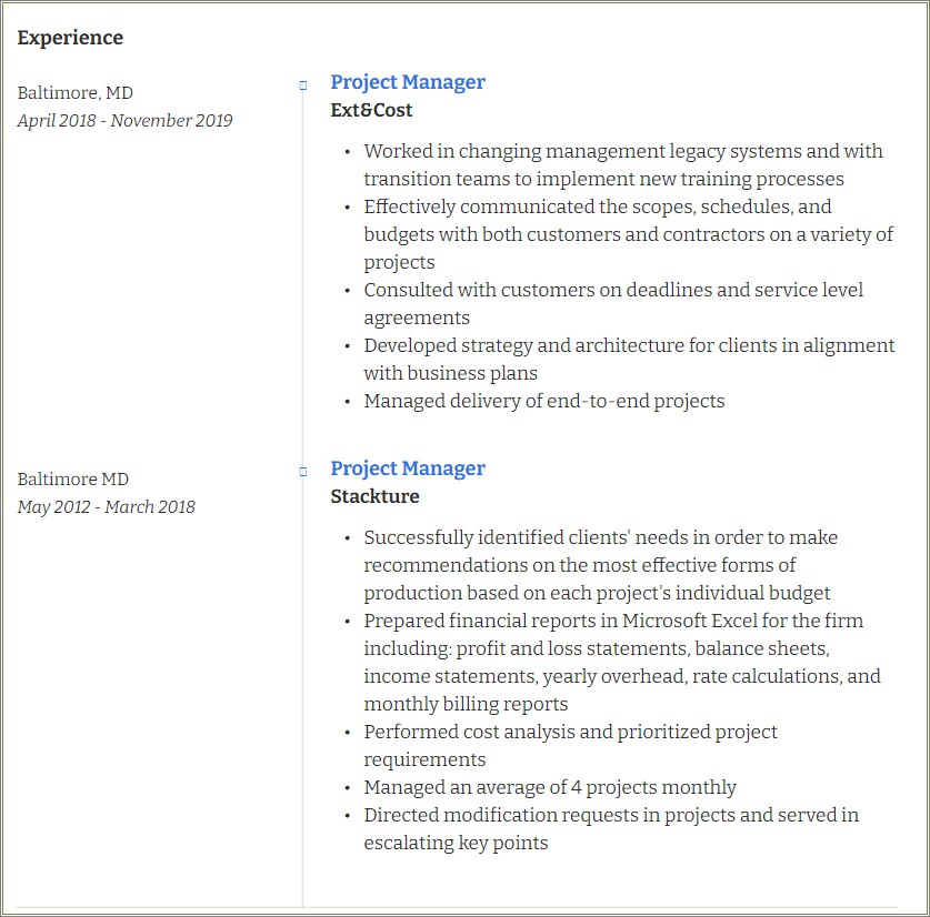 Frequent Job Changes On Resume 2019 2018