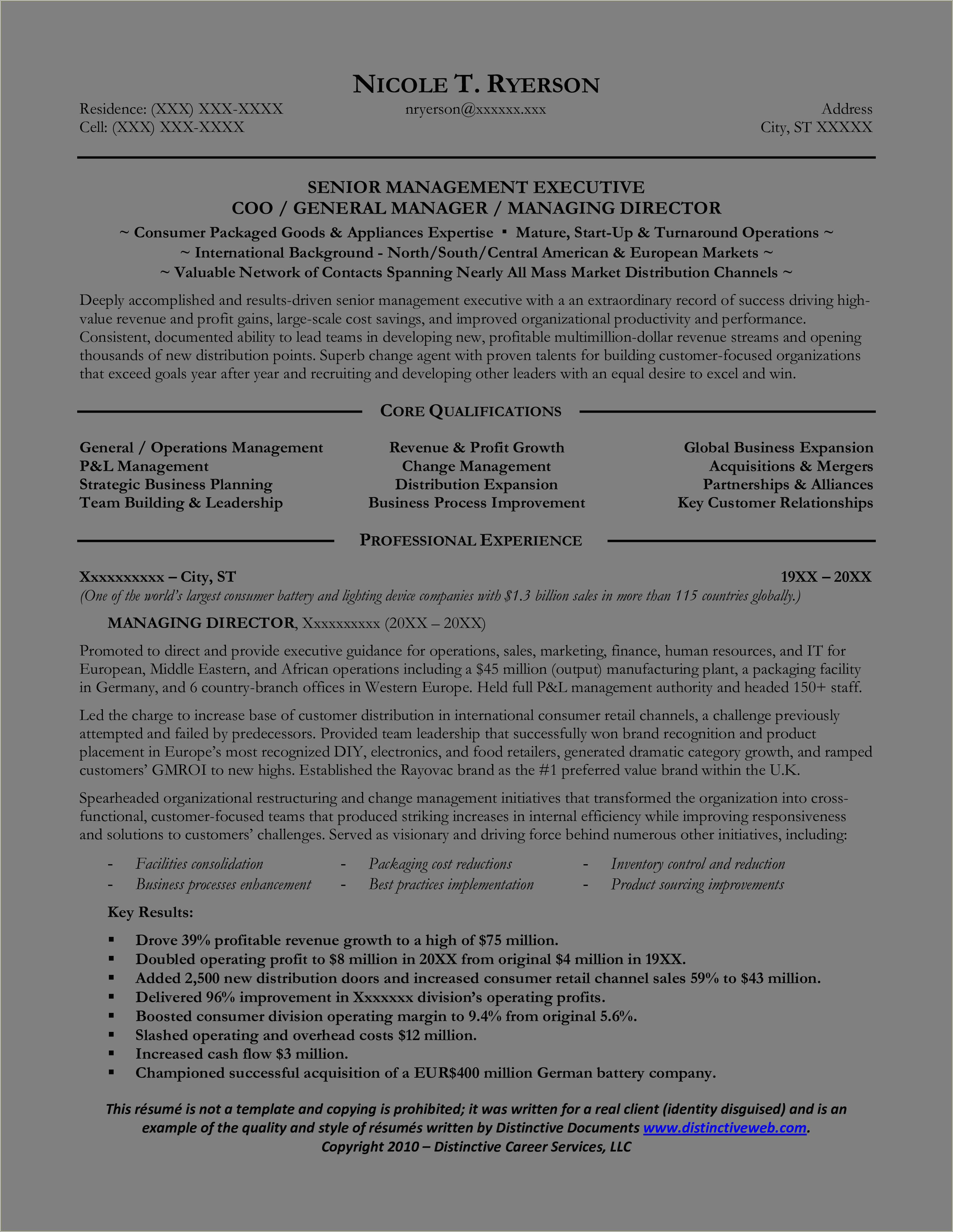 General Objective For Resume For Any Job