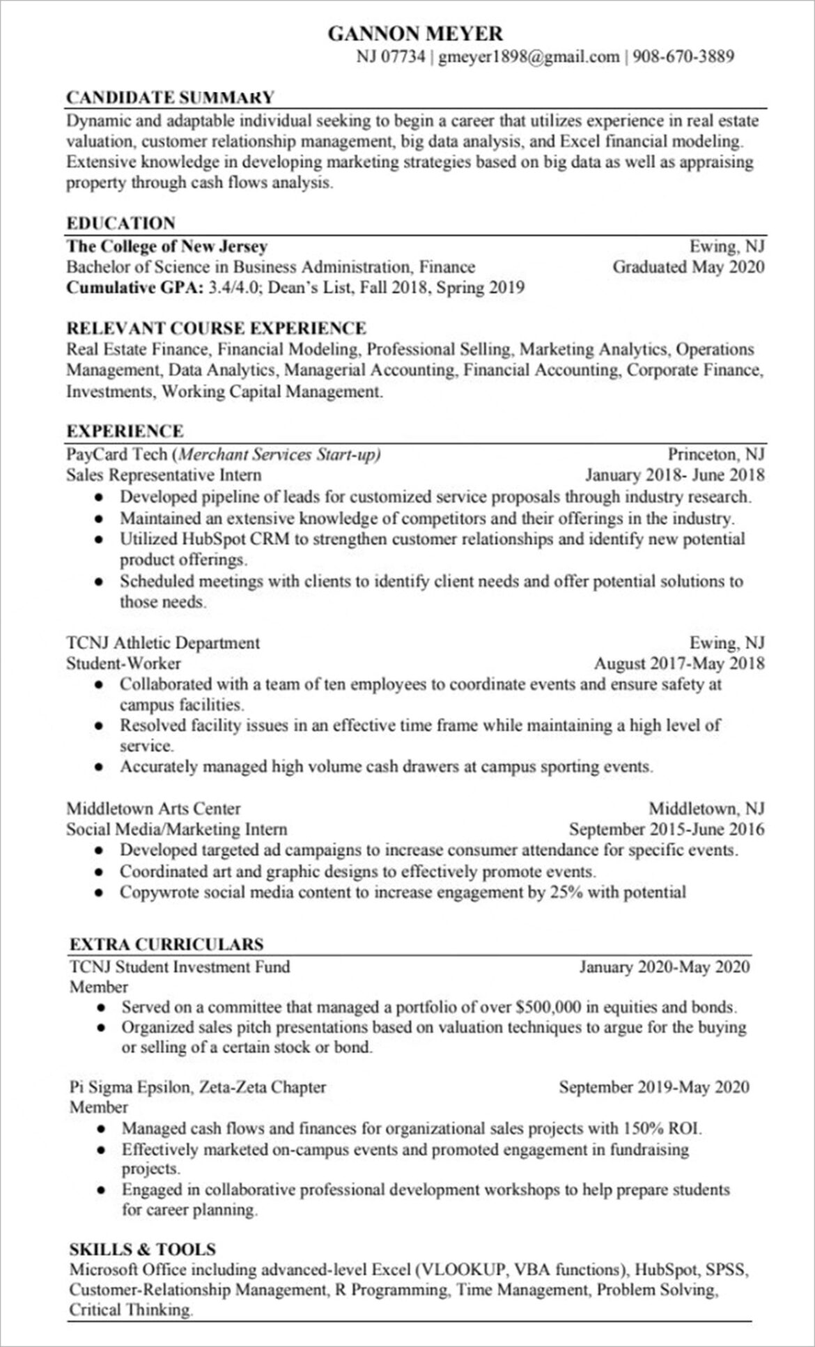 Getting A Job In Sales Resume Binder