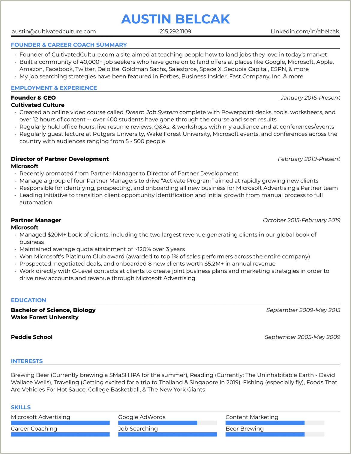 Good Fonts For Name For Resumes