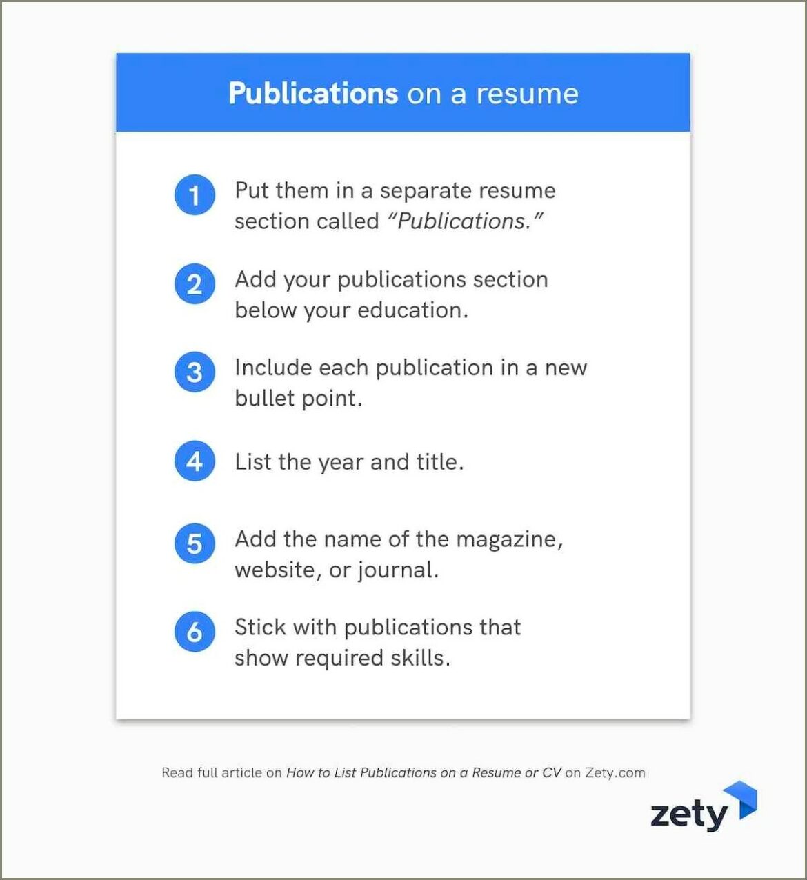 Good Key Words For Publishing Resumes