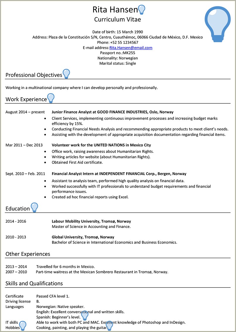 Good Objectives On Resume To Press Work