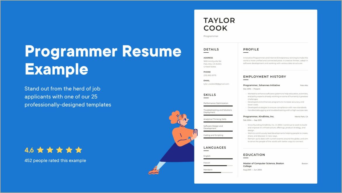 Good Programming Key Words On Resume