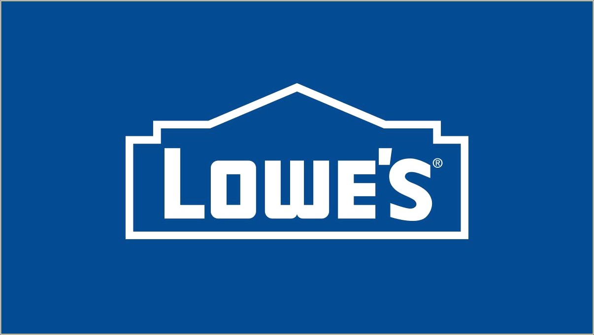 Good Resume For Lowes Sales Associate