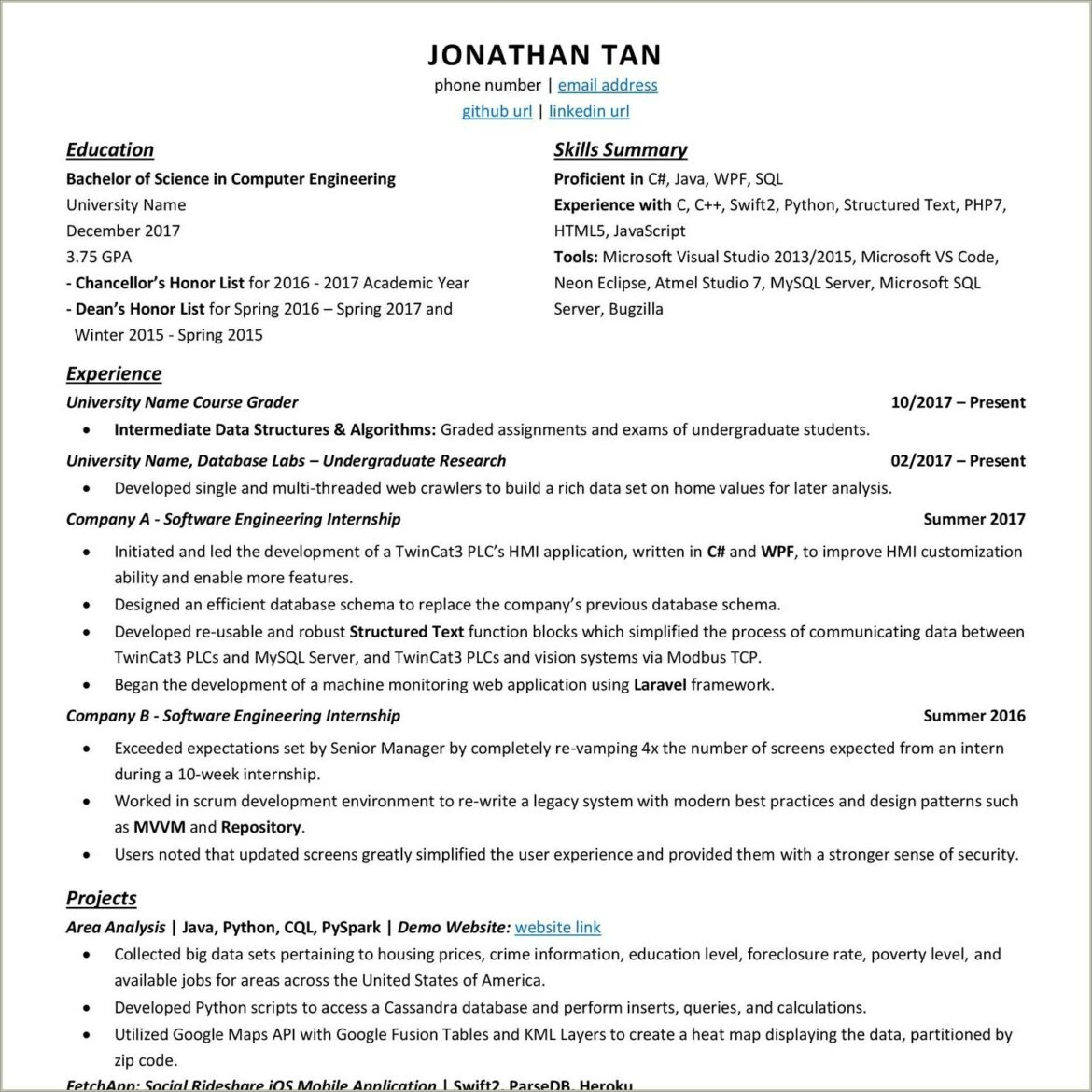 Good Resume Summaries Customer Service Reddit