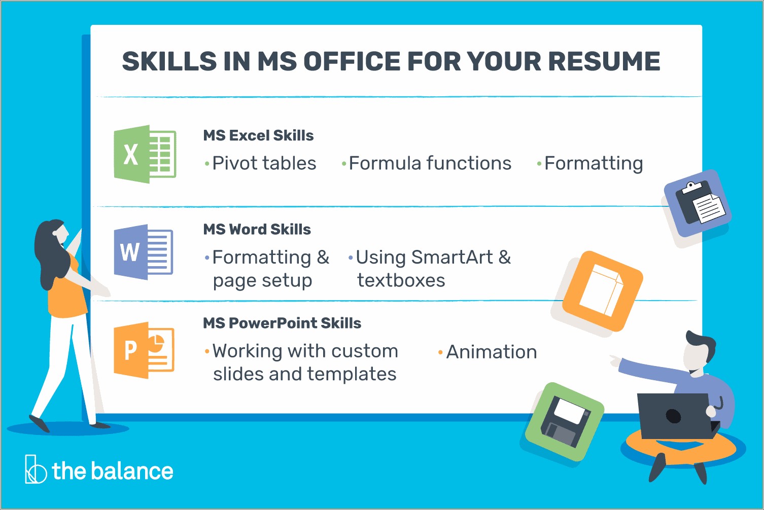 Good Skills To List On An Office Resume