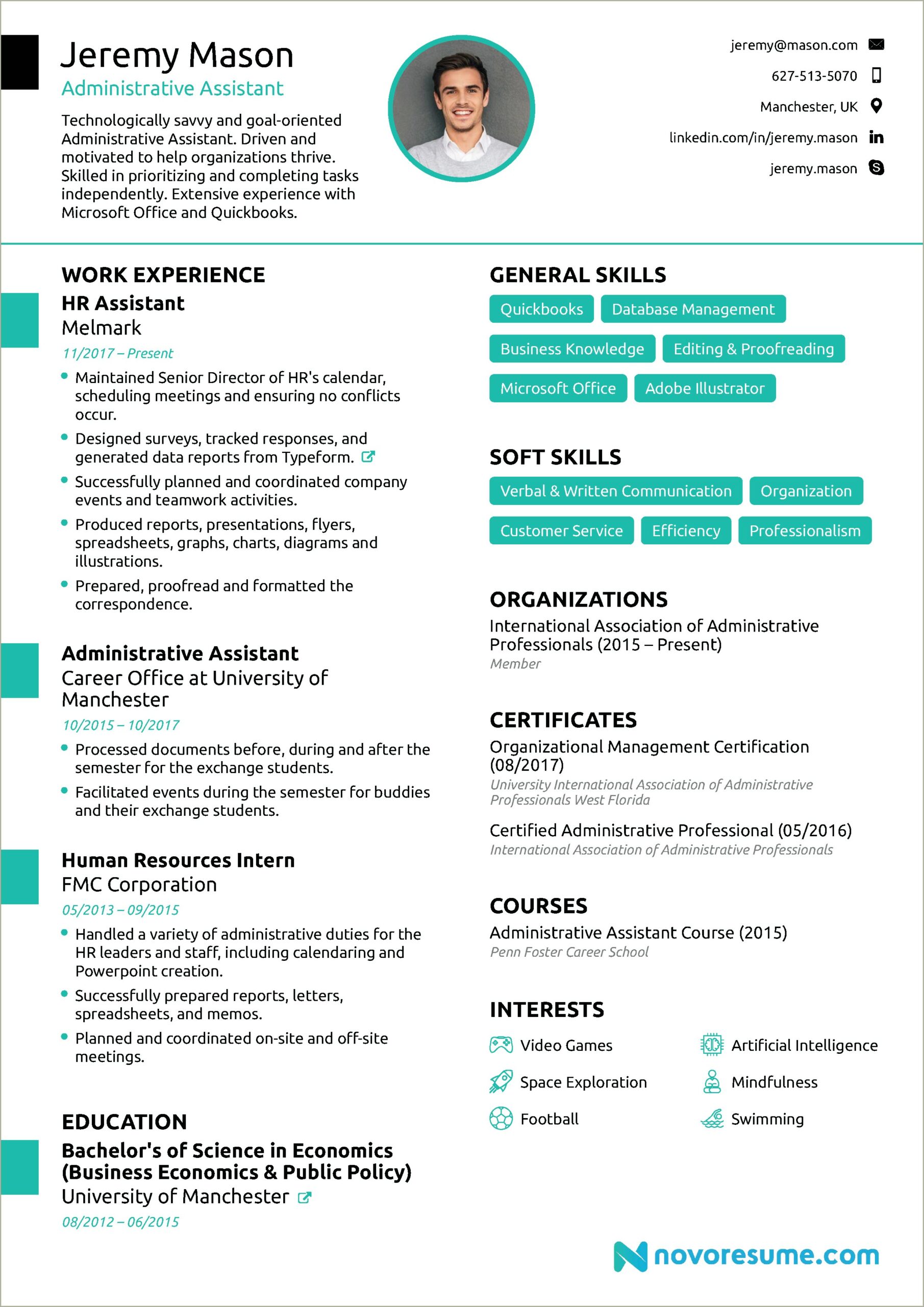 Good Summary For Executive Assistant Resume