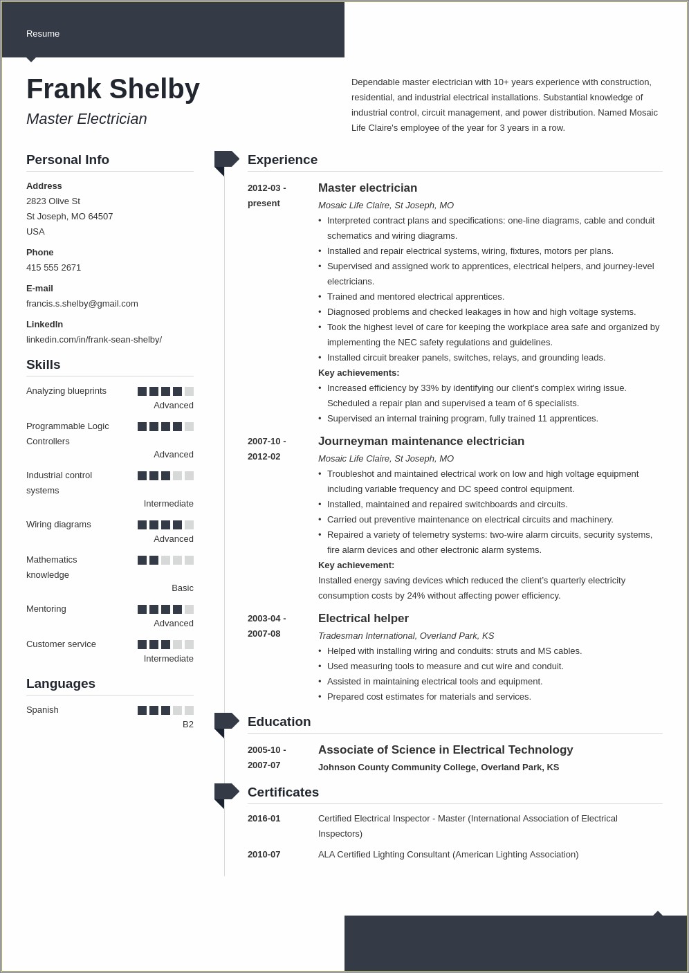 Good Words To Use On Resume For Skills