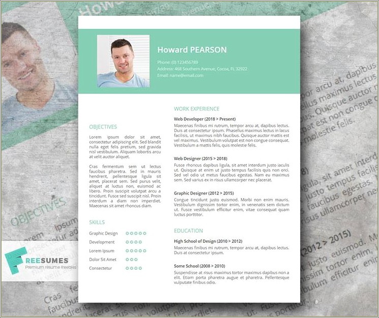 Google Doc 1st Time Resume Template