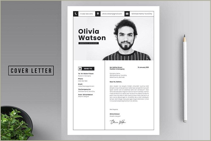 Google Docs Resume And Cover Letter Template