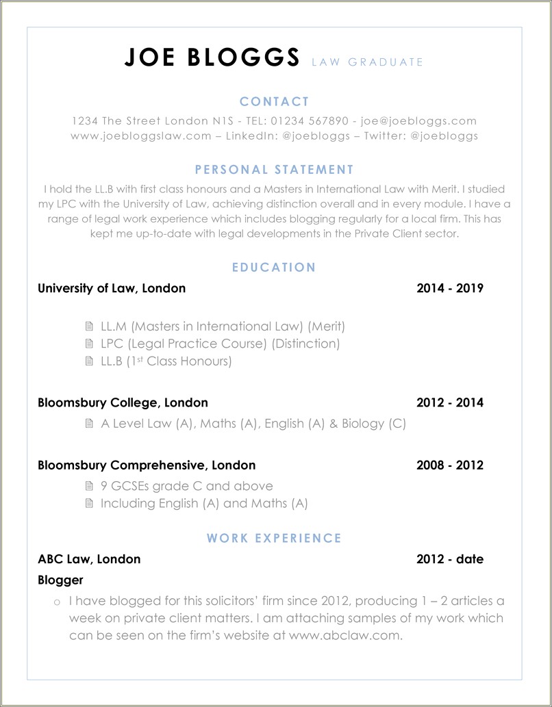 Graduate Student Resume Template Microsoft Word