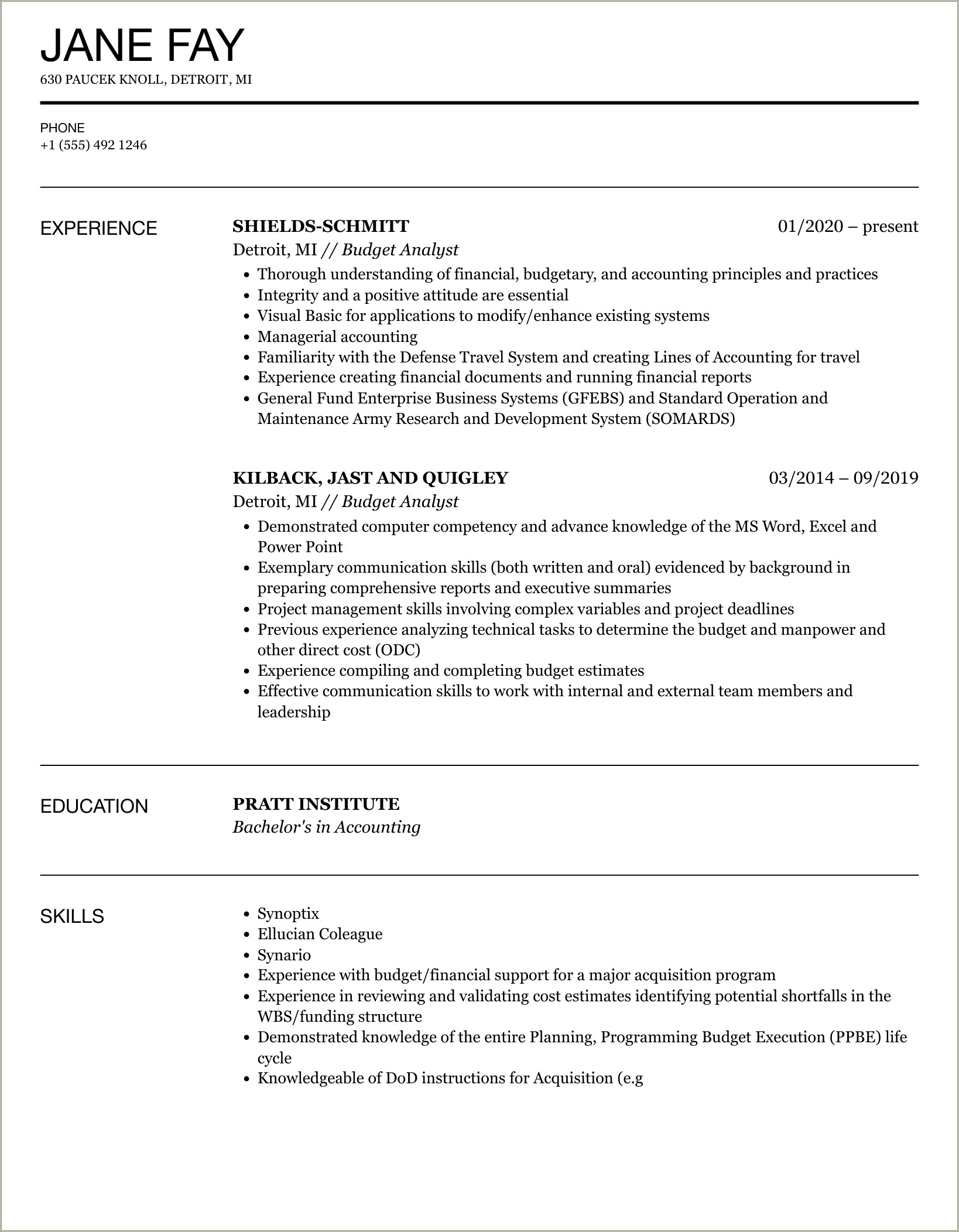 Gs09 Supply Systems Analyst Resume Samples