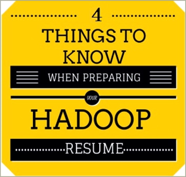 Hadoop Project To Put On Resume