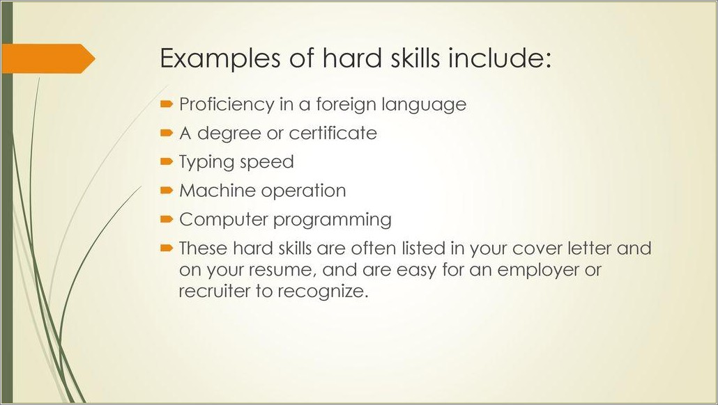 Hard Or Soft Skills In Resume