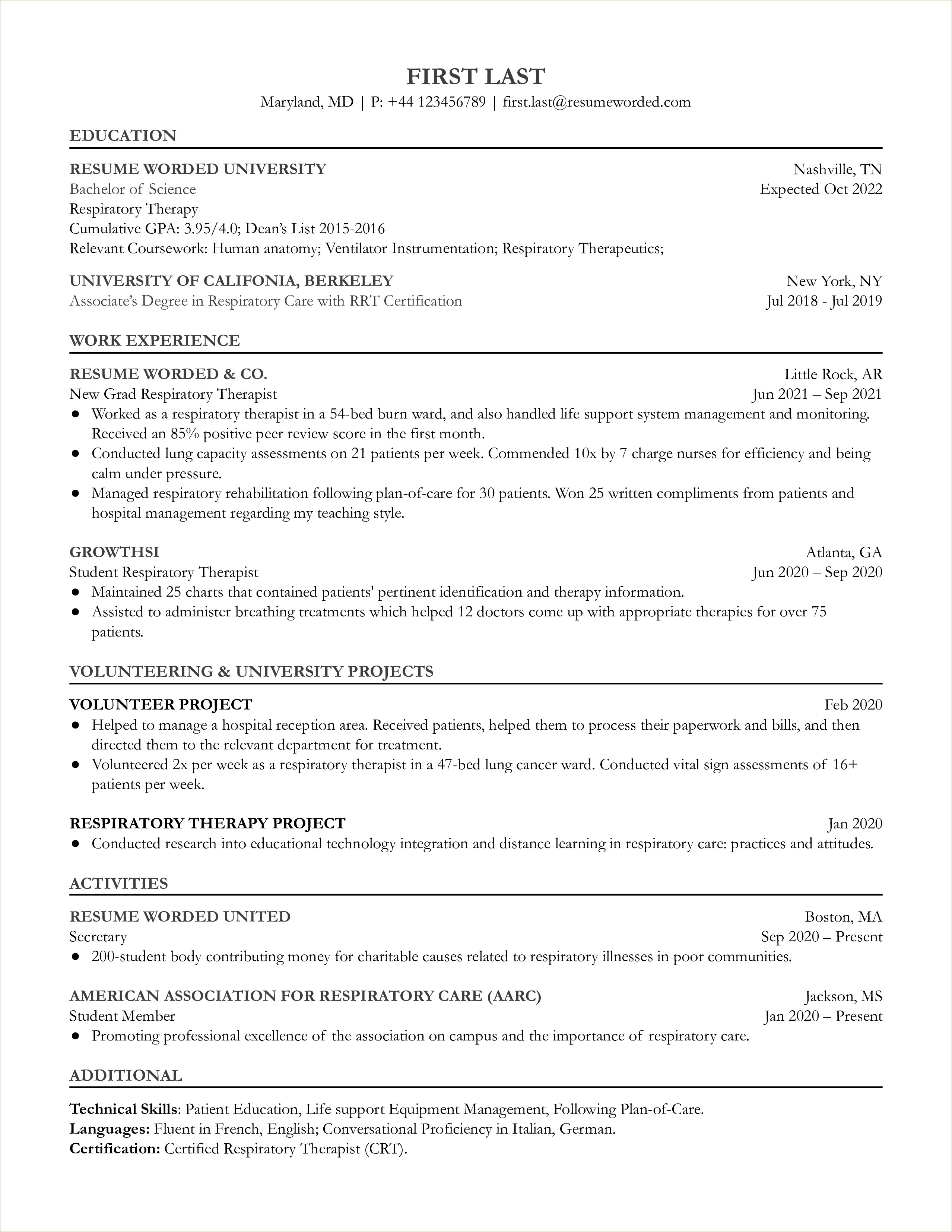 Hard Skills For Occupational Therapist Resume