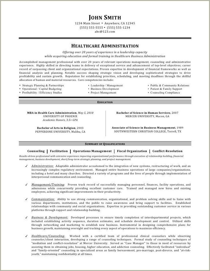 Health Care And Customer Service Objective For Resume