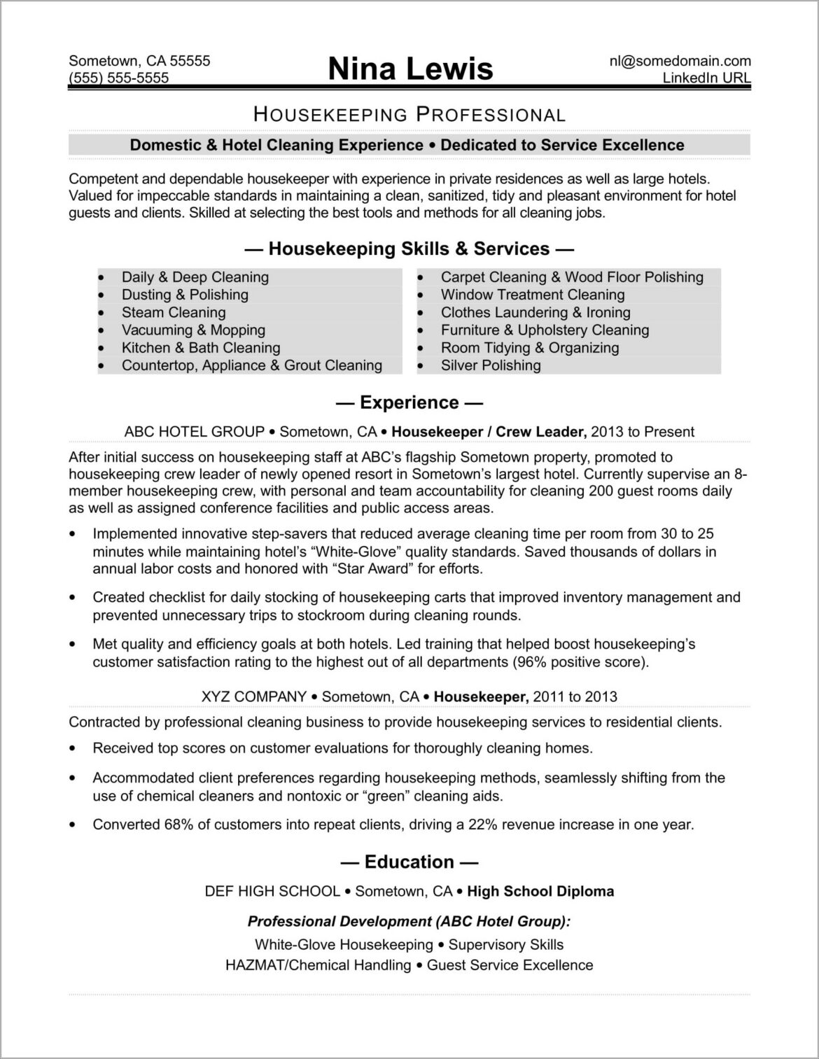 Helping Skills To Use On Resume