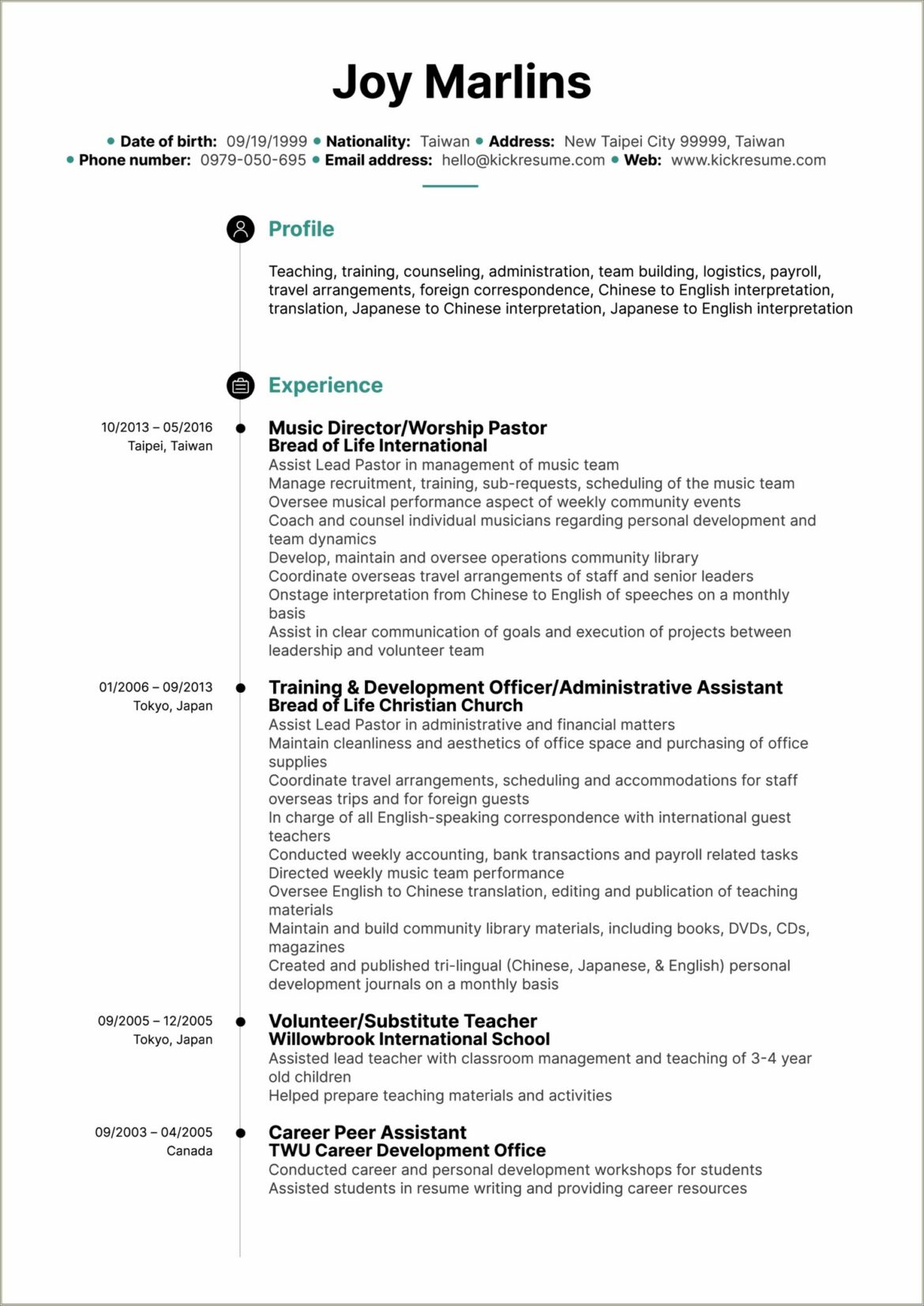 High School English Teacher Resume Samples