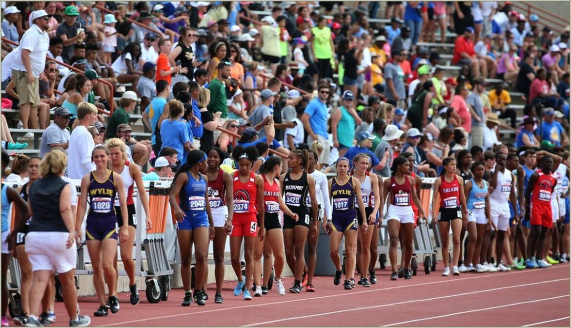 High School Track And Field Athletic Resume