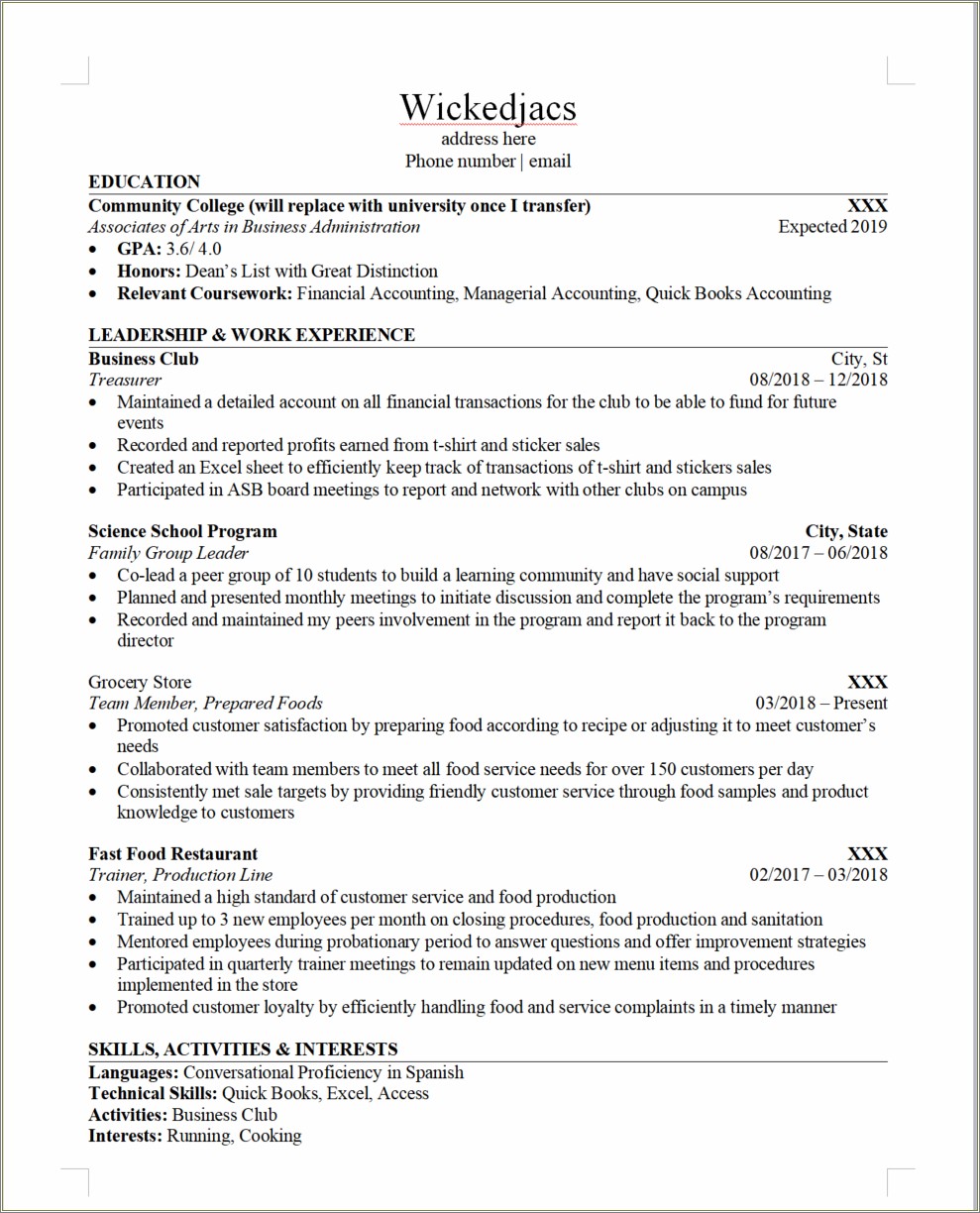 Hobbies That Can Transfer To Skills On Resume