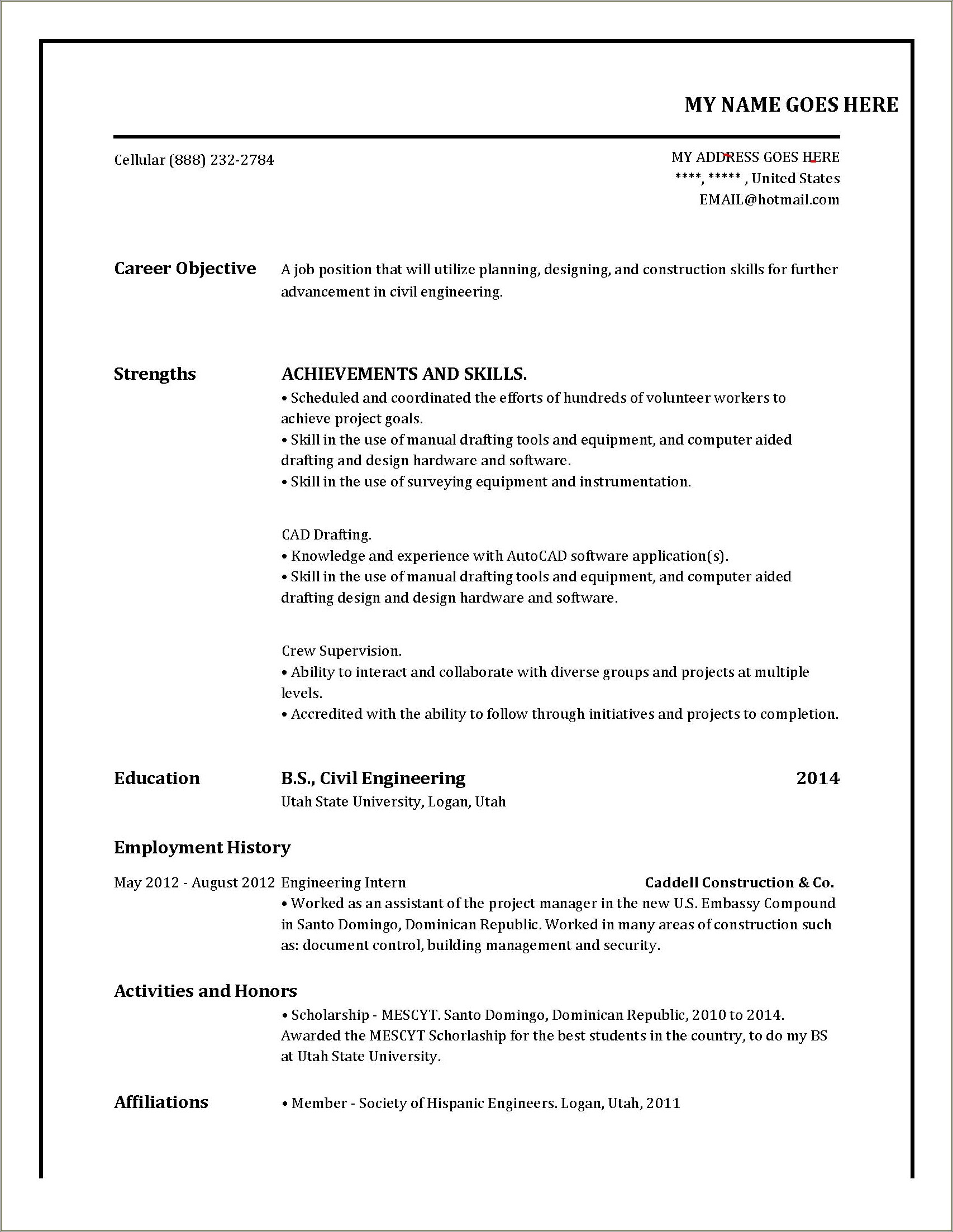 I Want To Make Best Resume