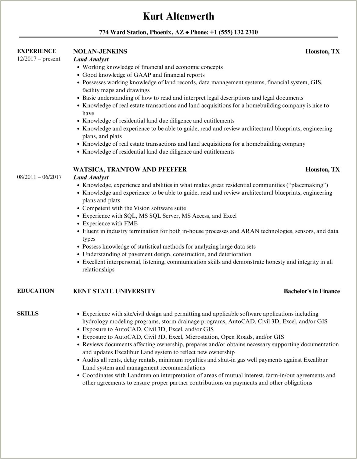 Idaho Department Of Lands Resume Template