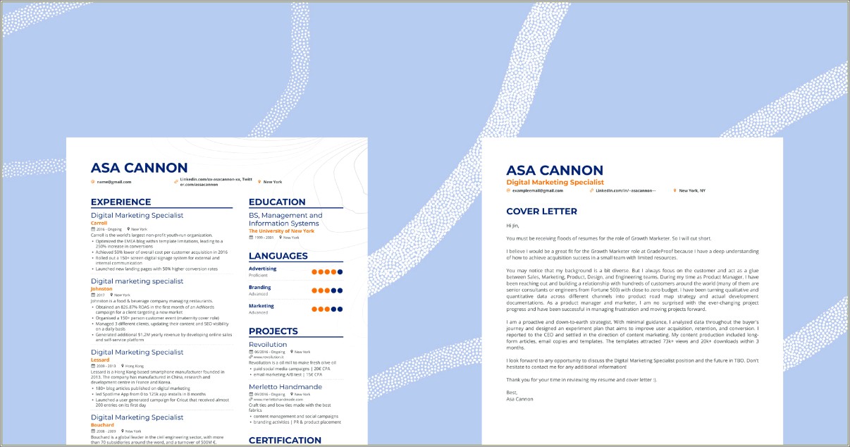 Images Of Resume And Cover Letter
