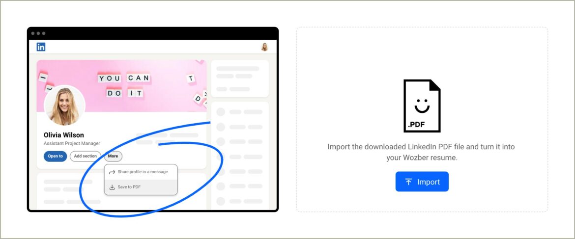 Import Resume To Linkedin For Experience