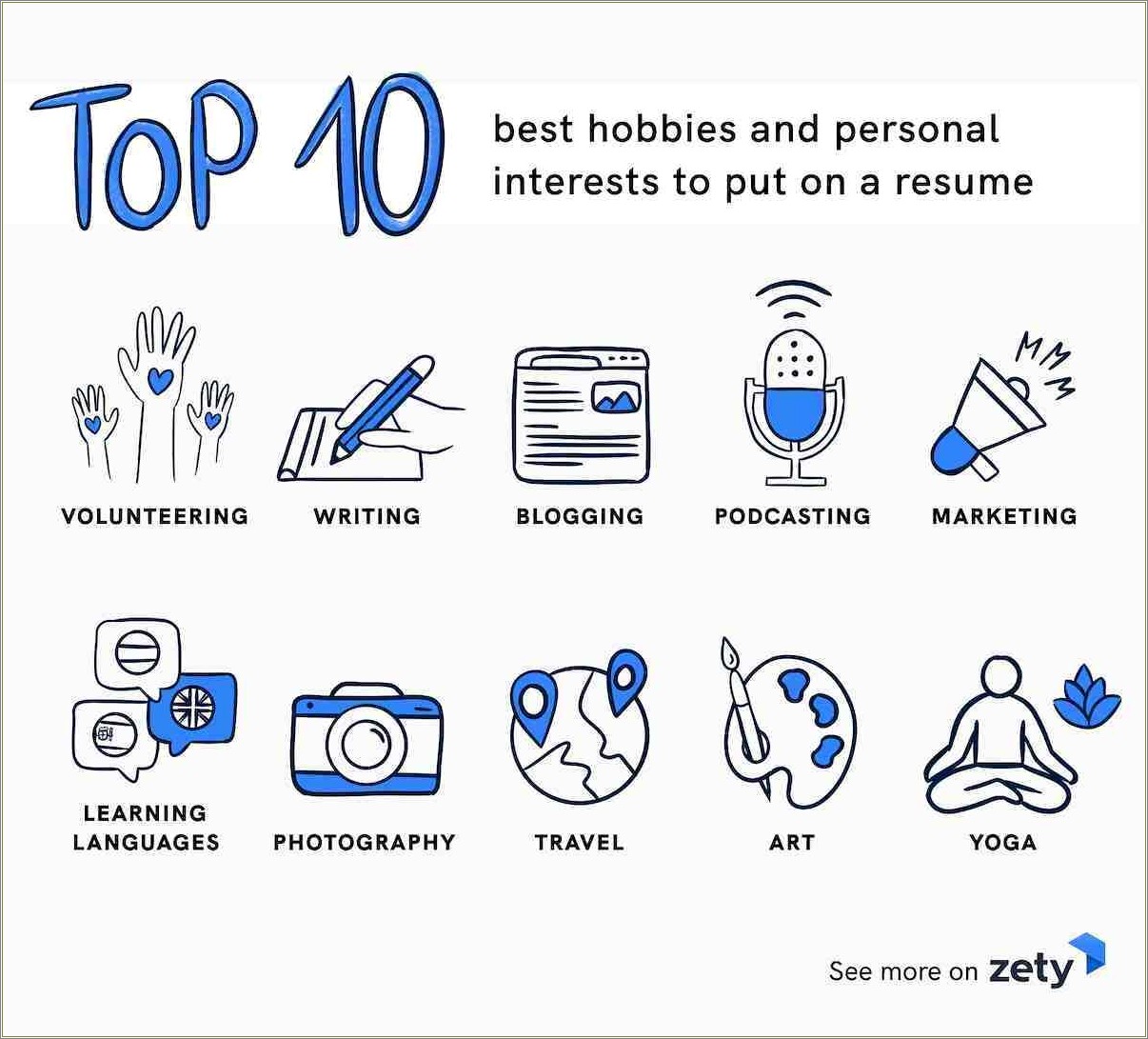 Interesting Hobbies To Put On Resume